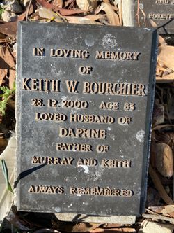 Keith William Bourchier 