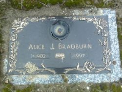 Alice Julia <I>Coffin</I> Bradburn 