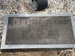 Josie Lee “J.J.” <I>Dermid</I> Elliott 