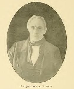 Dr John Wilkes Parsons 