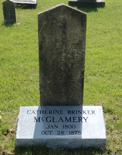 Catherine “Kathryn” <I>Brinker</I> McGlamery 