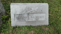 Herman Edward Backhaus 