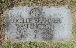 Lucille Hite <I>Brammer</I> Washington 