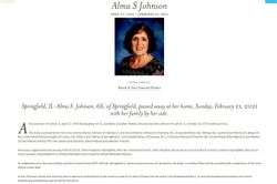 Alma S <I>Malone</I> Johnson 