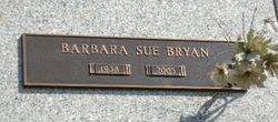 Barbara Sue <I>Ratcliff</I> Bryan 