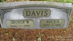 Alice A Davis 