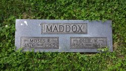 Moses Reed Maddox 