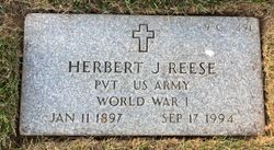 PVT Herbert J. Reese 