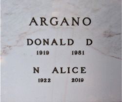 Donald Daniel Argano 