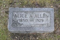 Alice A <I>Aspinwall</I> Allen 