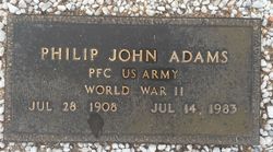 PFC Philip John Adams 