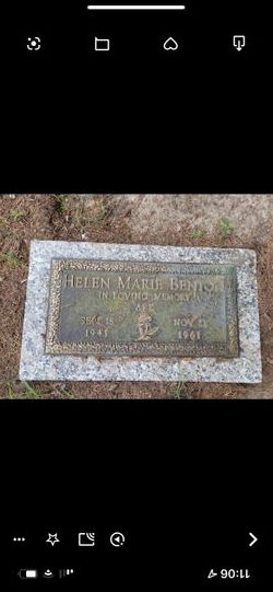Helen Marie Benton 