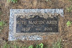 Ruth <I>Martin</I> Arey 