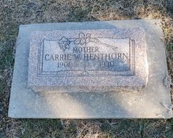 Carrie Winifred <I>Simmons</I> Henthorn 
