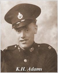 Corporal Keith Henry Adams 