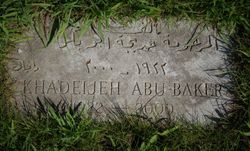 Khadeijeh Abu-Baker 