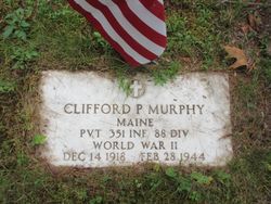 Pvt Clifford P Murphy 