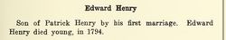 Edward “Neddy” Henry 