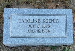 Caroline <I>Benck</I> Koenig 
