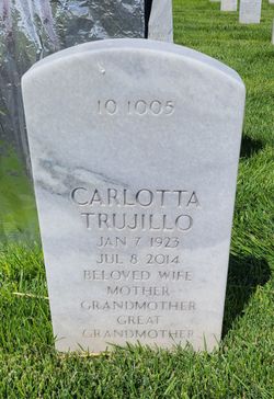 Carlotta “Carla” <I>Medina</I> Trujillo 