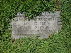 Mary Louise <I>Kilpatrick</I> Benchoff 