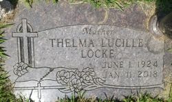 Thelma Lucille <I>Slaton</I> Locke 