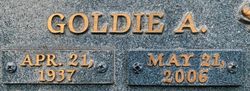 Goldie O'Neil <I>Adams</I> Booe 