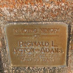Reginald Leadam Acton-Adams 
