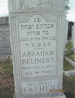 Abraham Isaac Belinsky 