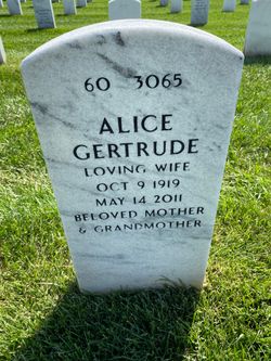 Alice Gertrude Anderson 