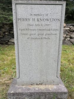 Perry H Knowlton 
