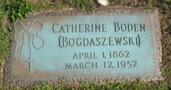 Catherine “Bogdaszewski” <I>Kaczynski</I> Boden 