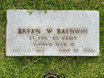 Bryan Wilfred Baldwin 