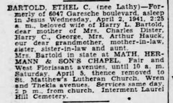 Ethel C. <I>Lathy</I> Bartold 
