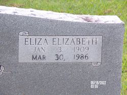 Eliza Elizabeth <I>Hale</I> Hibdon 