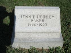 Jennie <I>Heinley</I> Baker 
