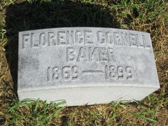 Florence M. <I>Cornell</I> Baker 