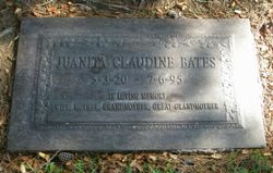 Juanita Claudine <I>Harris</I> Bates 