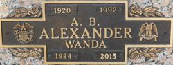 Wanda W <I>Dickerson</I> Alexander 