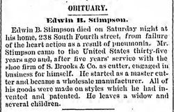 Edwin Ball Stimpson 