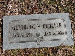 Gertrude Violet <I>Campbell</I> Beheler 