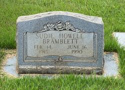 Sudie <I>Howell</I> Bramblett 