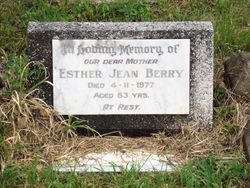 Esther Jean <I>Paterson</I> Berry 