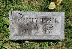 Dorothy <I>Hill</I> Henson 
