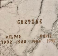 Walter Gustave Gartzke 