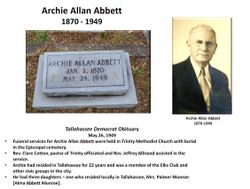 Archie Allan Abbett 