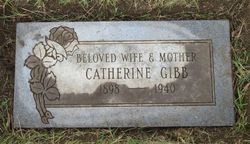 Catherine Bernie <I>McKaig</I> Gibb 