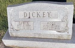 Rose Ella <I>Johnson</I> Dickey 