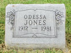 Odessa <I>Cornwell</I> Jones 