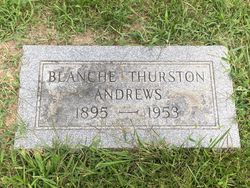 Blanche <I>Thurston</I> Andrews 